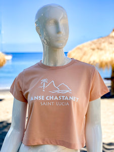 Anse Chastanet Women's Crop Top T-Shirt