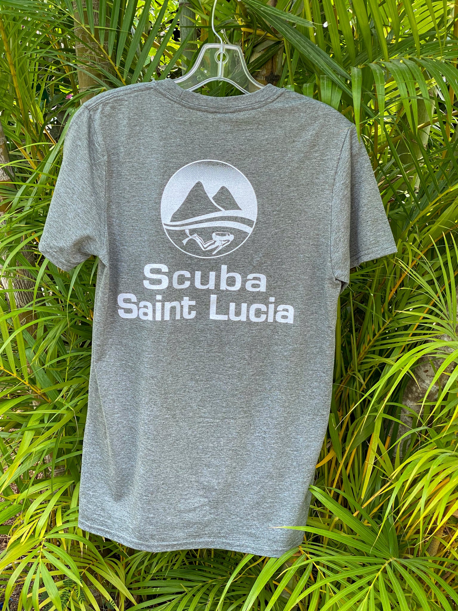 Scuba St Lucia Men's T-Shirt – Anse Chastanet & Jade Mountain Boutique